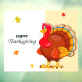 Thanksgiving Raamsticker (Vel 3)