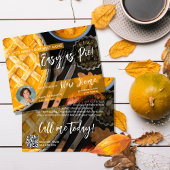 Thanksgiving Real Estate Postcard, Let’s Make You Flyer