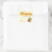 Thanksgiving restjes Stickers (Tas)