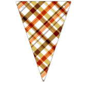 Thanksgiving Retro Plaid Vlaggetjes (Tweede vlag)