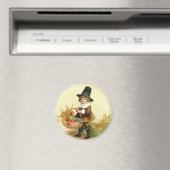  Thanksgiving ronde magneet (Insitu (Vaatwasser))