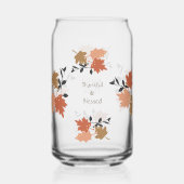 Thanksgiving Rustic Fall Vibes Personnaliser le no (Verso)