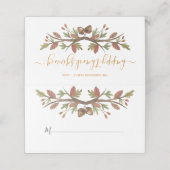 THANKSGIVING SCHATTIGEE HERFST GEBLADERTE PLAATS K (Buitenkant ongevouwen)