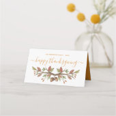 THANKSGIVING SCHATTIGEE HERFST GEBLADERTE PLAATS K (Achterkant)