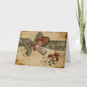 Thanksgiving-schotkaart Feestdagen Kaart