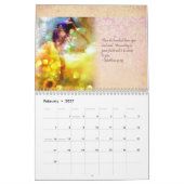 "Thanksgiving" Scripting Christelijke Art Calendar Kalender (Feb 2027)