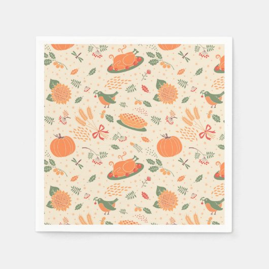 Thanksgiving Servet (Voorkant)