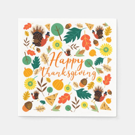 Thanksgiving Servet (Voorkant)