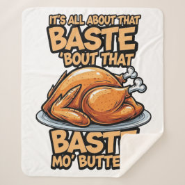 Thanksgiving Sherpa Blanket Sherpa Deken