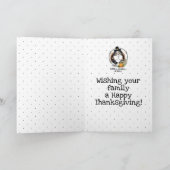 Thanksgiving Shetland Sheepdog Kaart (Binnen)