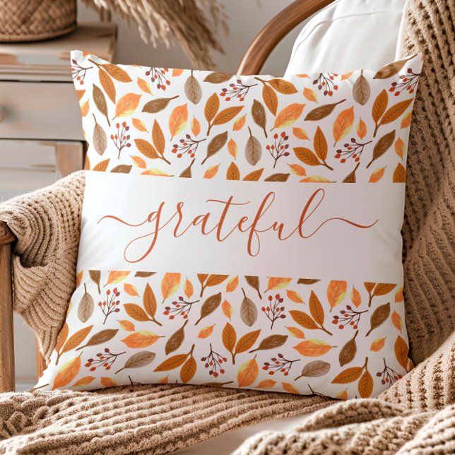Thanksgiving Sierkussen Gratefull Home Decor (Creator heeft geüpload)