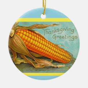 Thanksgiving siervintae keramisch ornament