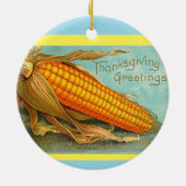 Thanksgiving siervintae keramisch ornament (Achterkant)