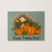 Thanksgiving Silence Turkey Puzzle (Horizontal)