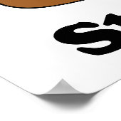 Thanksgiving spullen het grappig turkije poster (Hoek)