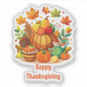 Thanksgiving Sticker (Voorkant)