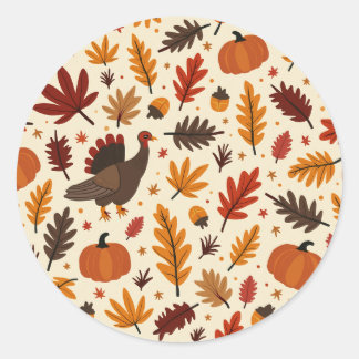 Thanksgiving sticker
