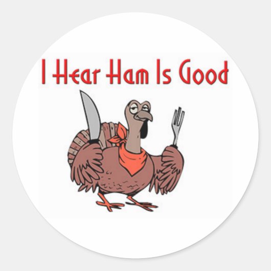 Thanksgiving Sticker (Voorkant)