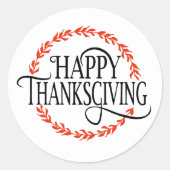 Thanksgiving Stickers (Voorkant)