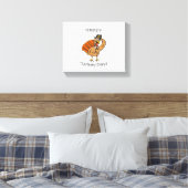 Thanksgiving (stijl 2) Classic T-shirt Canvas Afdruk (Insitu (Slaapkamer))
