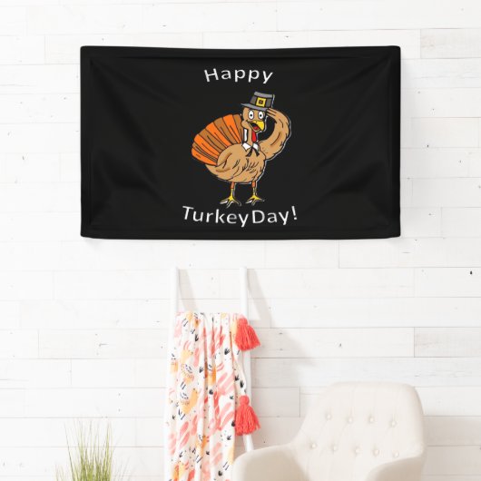 Thanksgiving (Stijl 2) Oversized T-shirt Spandoek (Insitu)