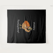 Thanksgiving (Stijl 2) Oversized T-shirt Wandkleed (Voorkant (horizontaal))