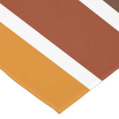 Thanksgiving Strepen en eikels Medium Tafelloper (Hoek)