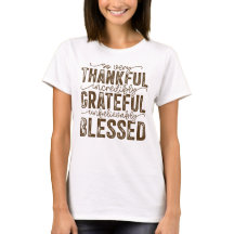 Thanksgiving T-shirt voor vrouwen