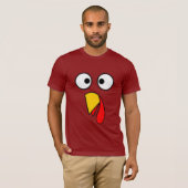 Thanksgiving T - shirts Funny | Turks franje T-Shi (Voorkant volledig)