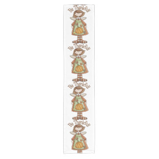 Thanksgiving-tabeluitvoerders/Wees dankbaar Korte Tafelloper