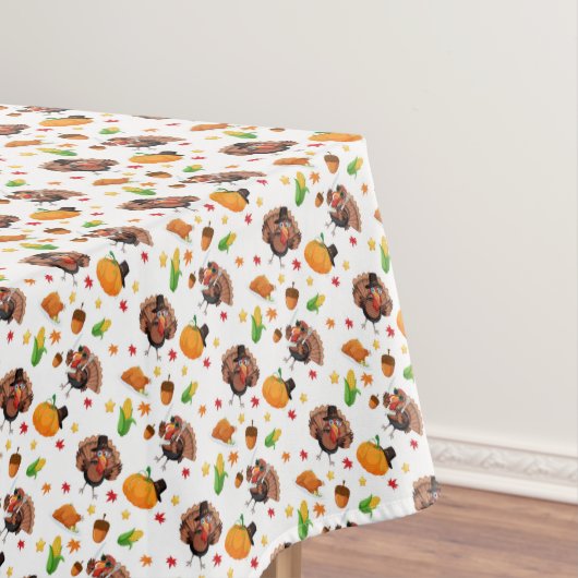 Thanksgiving tablet tafelkleed (Voorbeeld)