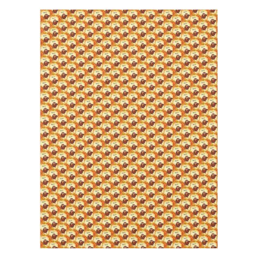 Thanksgiving tablet tafelkleed (Voorkant)