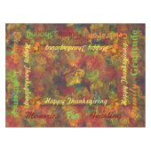 Thanksgiving tablet tafelkleed (Voorkant (Horizontaal))