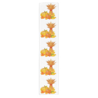 Thanksgiving Tafel lopers/Herfst Oogst Korte Tafelloper