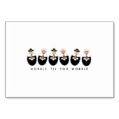 Thanksgiving tafel plaats kaarten (Achterkant)