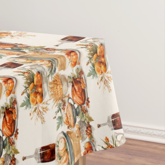 Thanksgiving tafelkleed Decor Elegant Diner (Voorbeeld)