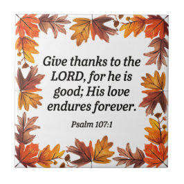 Thanksgiving Tegeltje