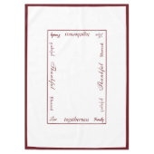 Thanksgiving Thankful Nappe (Devant)