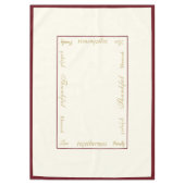Thanksgiving Thankful Tablecloth Tafelkleed (Voorkant)