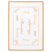 Thanksgiving Thankful Tablecloth Tafelkleed (Voorkant)