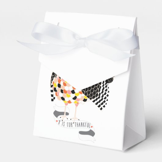 THANKSGIVING THANKFUL TURKIJE BEDANKDOOSJES (Voorkant Zijde)
