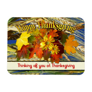 Thanksgiving Thoughts ~ Fridge Magnet Magneet