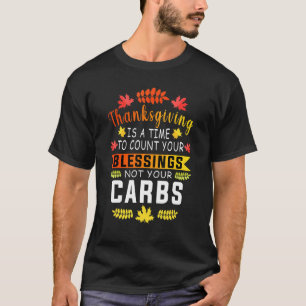 Thanksgiving tijd voor tellen van zegels, geen koo t-shirt