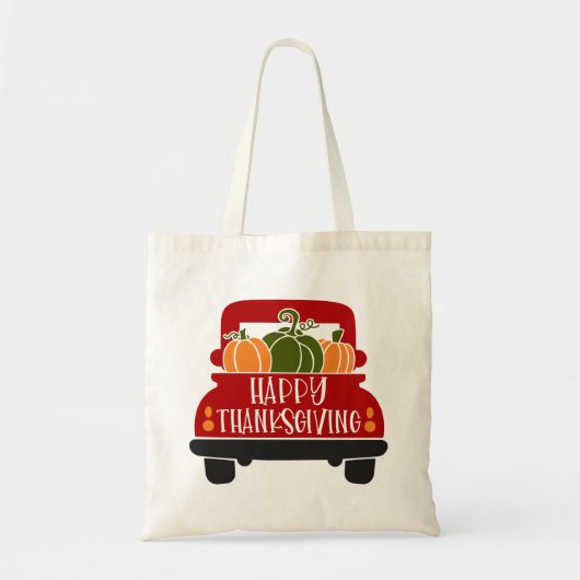 Thanksgiving Tote Bag (Voorkant)