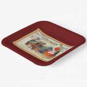 Thanksgiving Towne, groeten! Papieren Bordje (Gebogen)