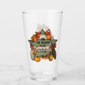 Thanksgiving Trendy Mooi Herfst Collectie Glas (Voorkant)
