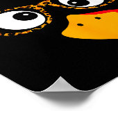 Thanksgiving Turkey Face Leopard Print Gles Autumn (Hoek)