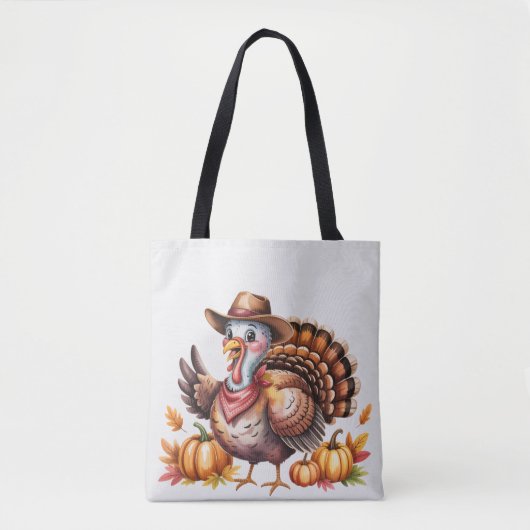 Thanksgiving turkey fall draagtas (Voorkant)