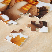 Thanksgiving Turkey Family Puzzle – Cute Fall Gift (Côté)