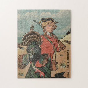  Thanksgiving Turkey Hunt (1904) Legpuzzel